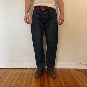 Levi's Indigo Relaxed Straight Jeans